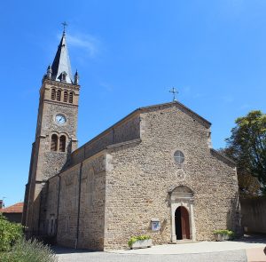 L&rsquo;église de LAncié