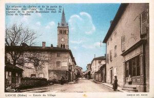 Les lieux-dits de Lancié