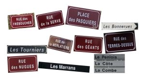 Les lieux-dits et quelques patronymes de Lancié.